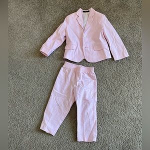 Pink suit